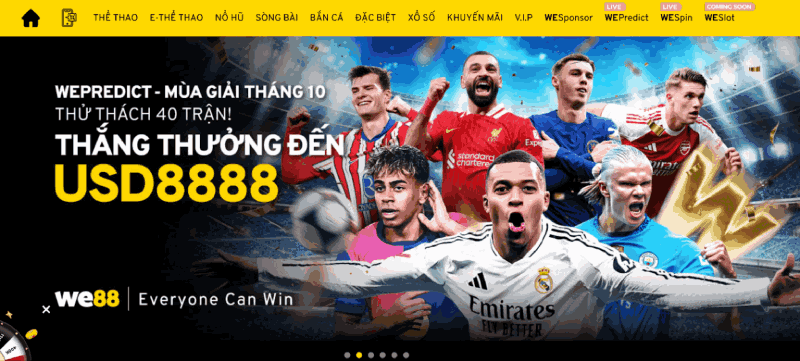 cách tham gia thể thao We88