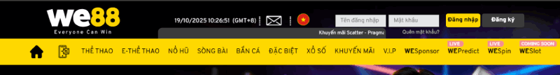 đăng ký We88