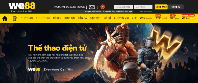 e-thể thao We88