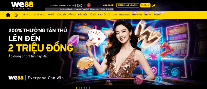 rút tiền We88